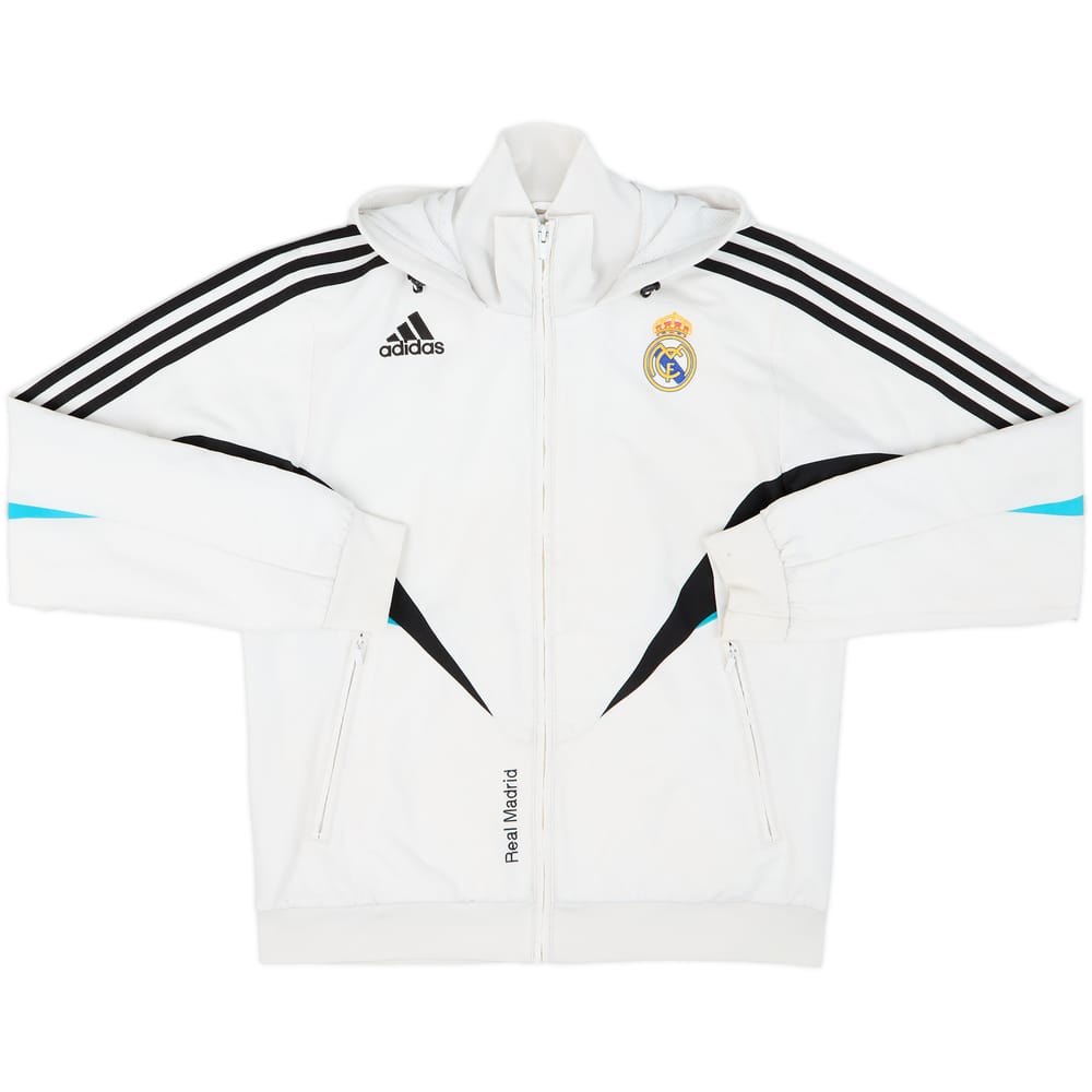 2008-09 Real Madrid adidas Hooded Track Jacket - 5/10 - (S)