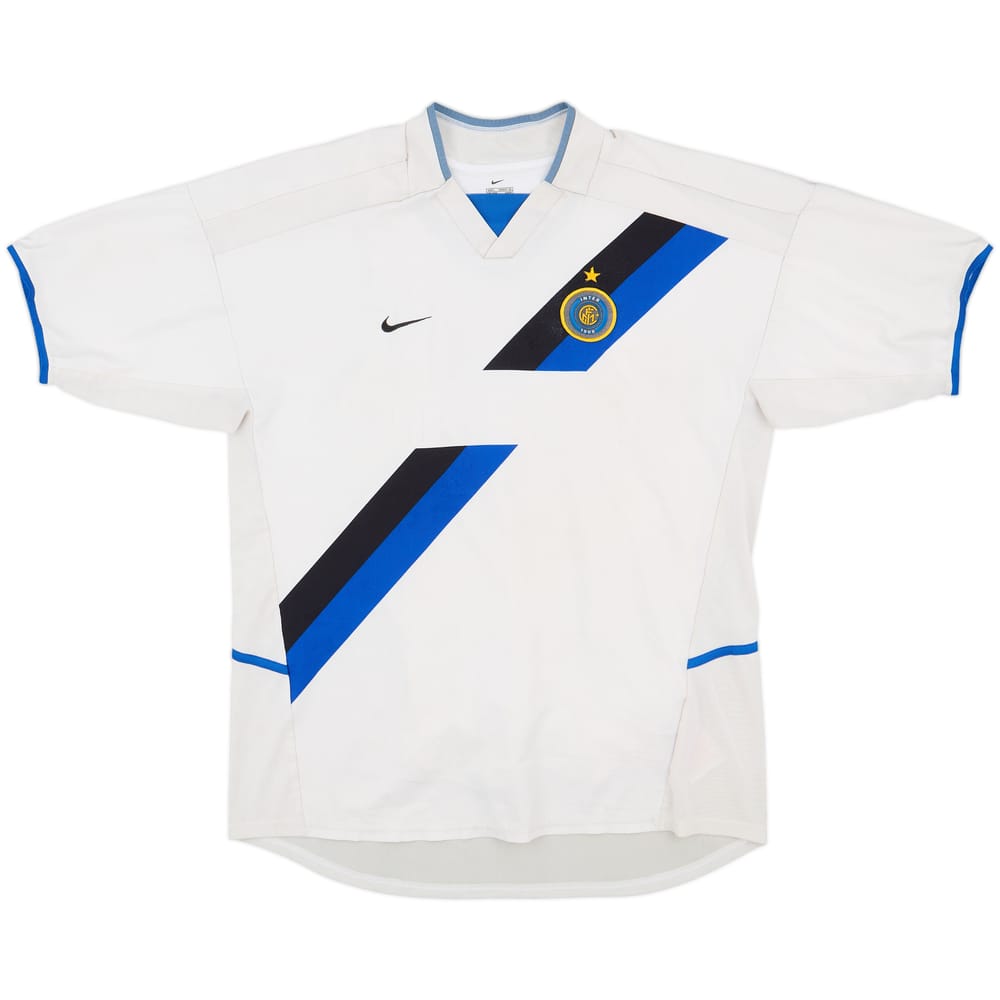 2002-03 Inter Milan Player Issue Away Shirt #21 - 4/10 - (L)