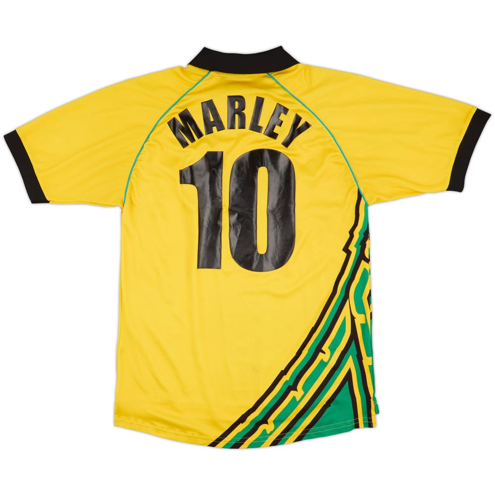 1998-00 Jamaica Home Shirt Marley #10 - 8/10 - (M)