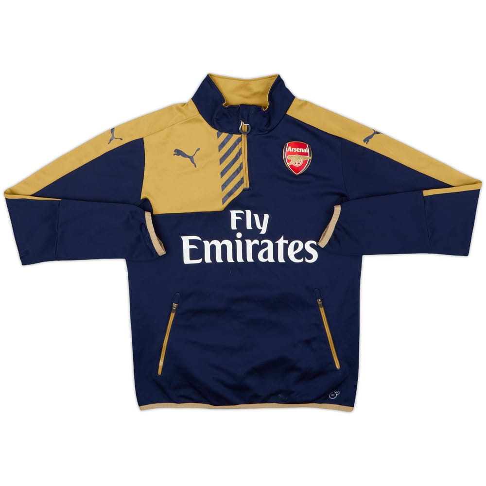2015-16 Arsenal Puma 1/4 Zip Drill Top - 6/10 - (M)
