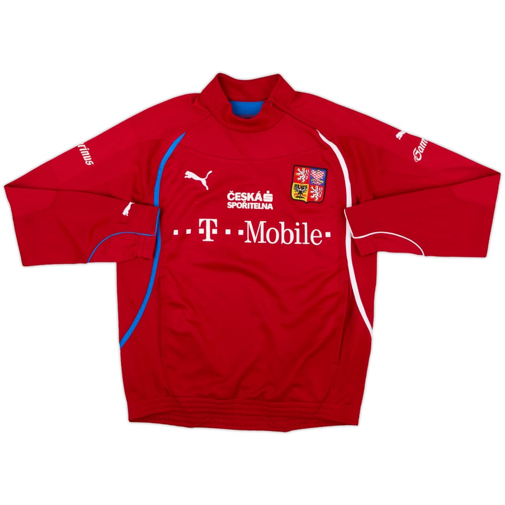 2010-11 Czech Republic Puma Player Issue 1/4 Zip Track Jacket - 5/10 - (M)