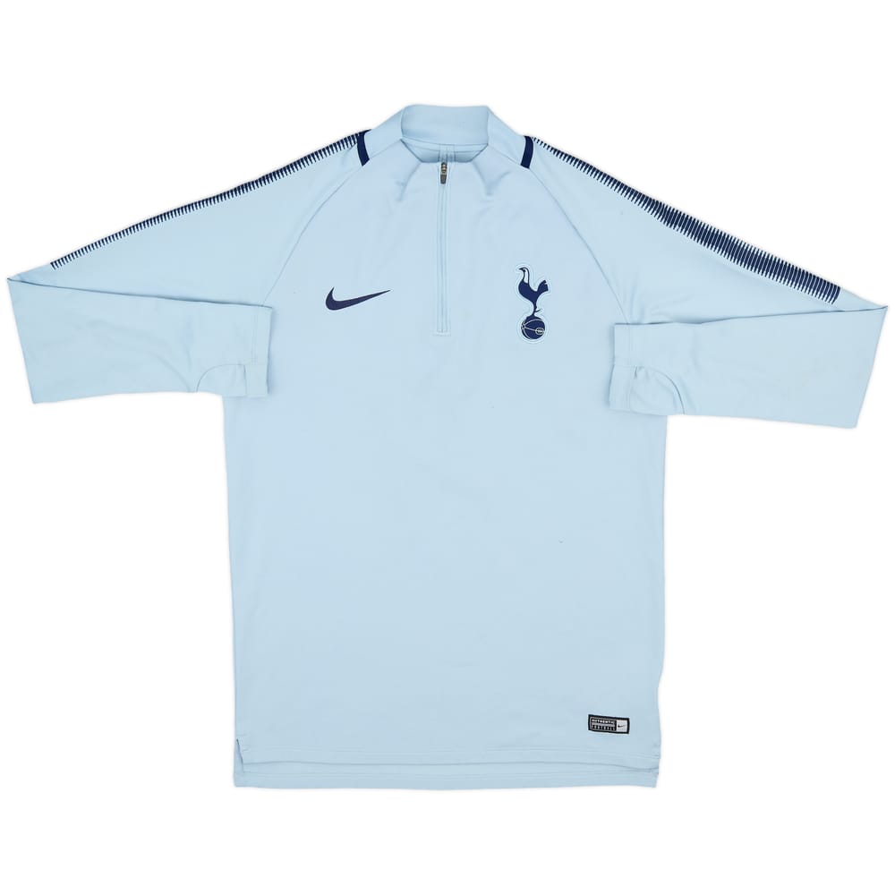 2018-19 Tottenham Nike 1/4 Zip Sweat Top - 8/10 - (M)