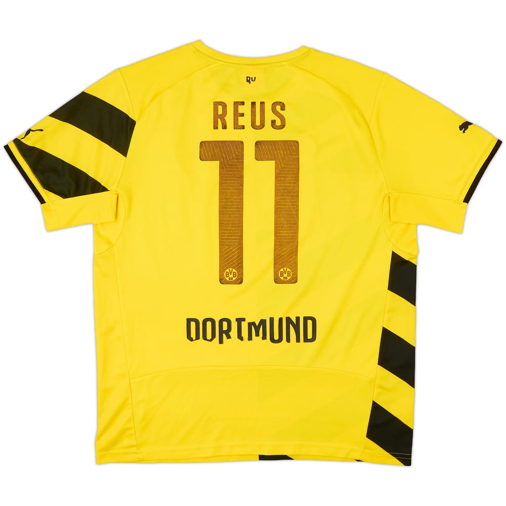 2014-15 Borussia Dortmund Home Shirt Reus #11 - 4/10 - (L)