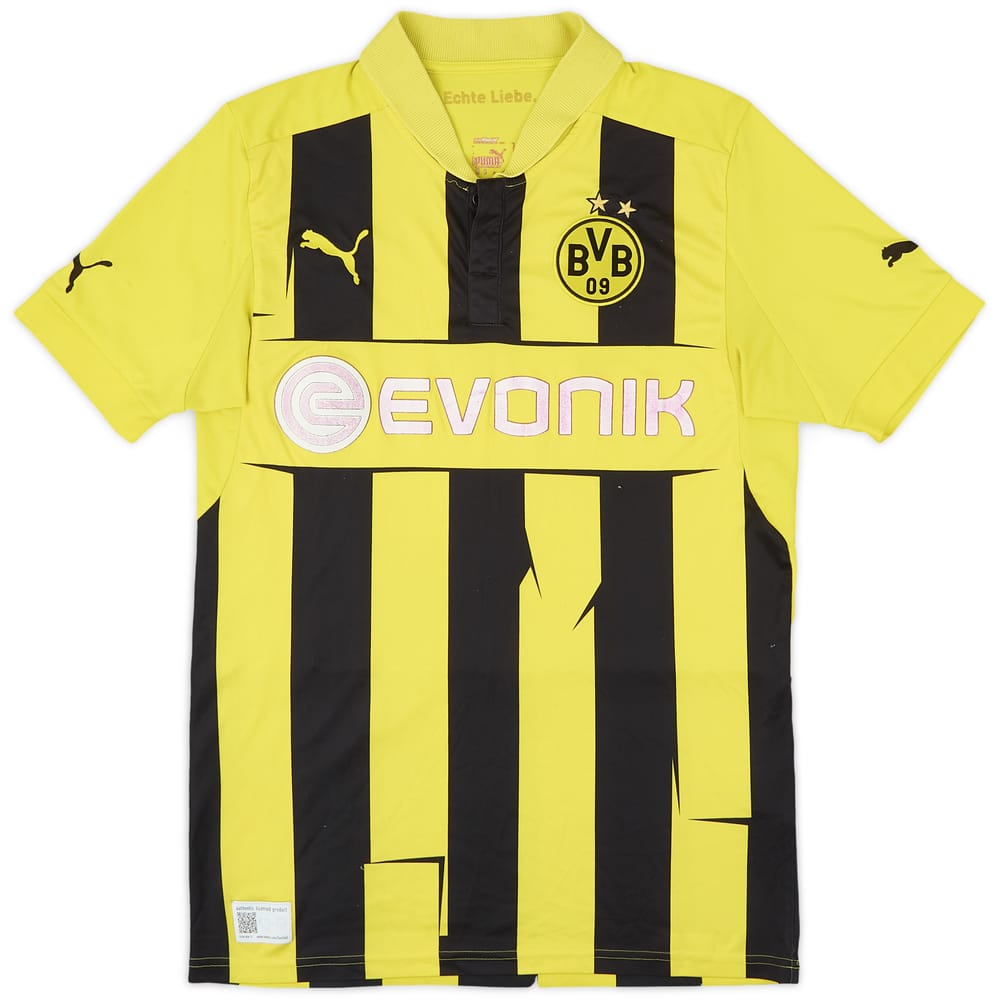 2012-13 Borussia Dortmund European Home Shirt - 4/10 - (M)