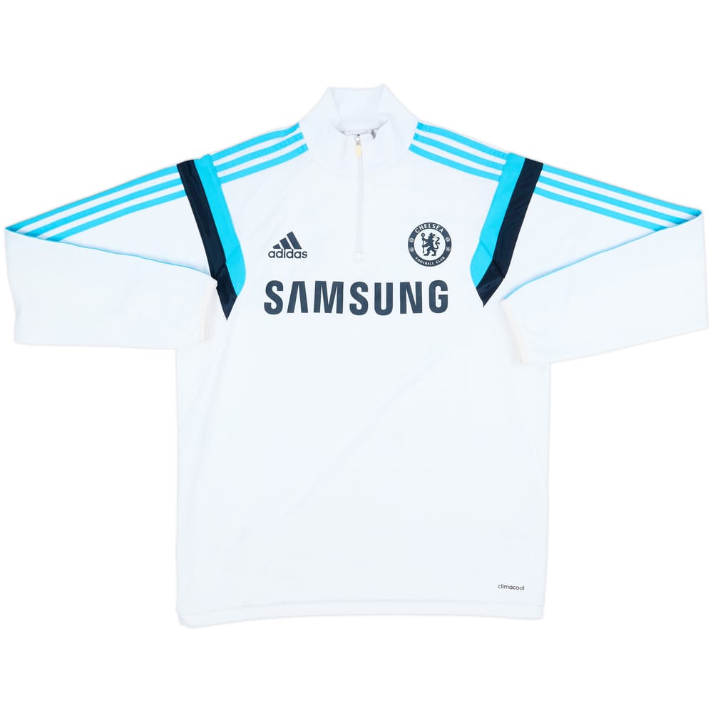 2014-15 Chelsea adidas 1/4 Zip Drill Top - 6/10 - (L)