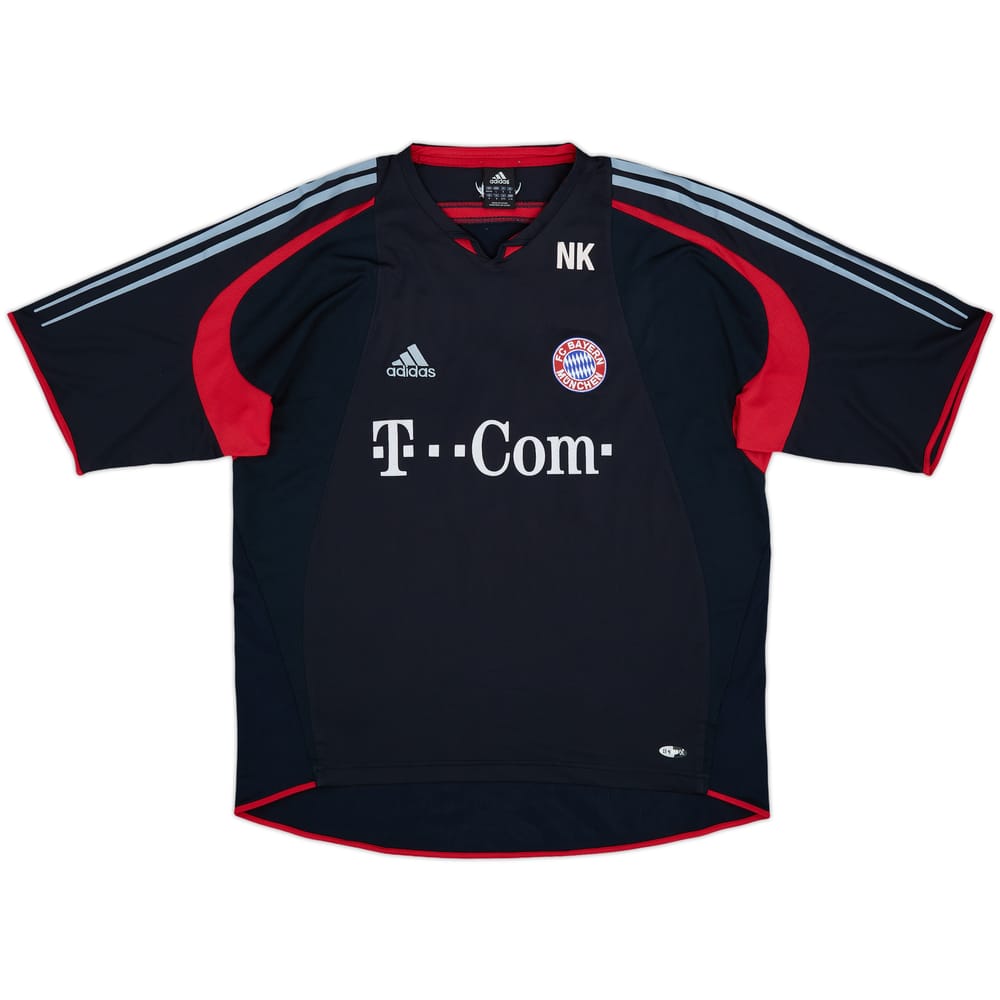 2004-05 Bayern Munich Staff Issue adidas Training Shirt NK - 8/10 - (L/XL)