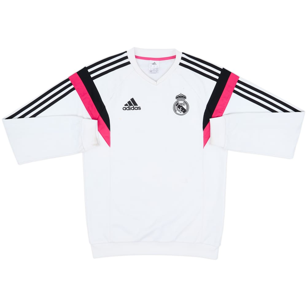2014-15 Real Madrid adidas Sweat Top - 7/10 - (XS)