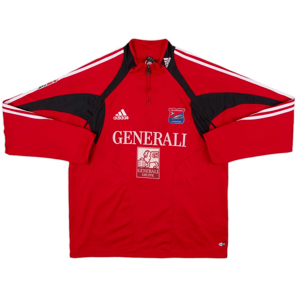 2004-05 Unterhaching adidas 1/4 Zip Sweat Top - 8/10 - (XXL)