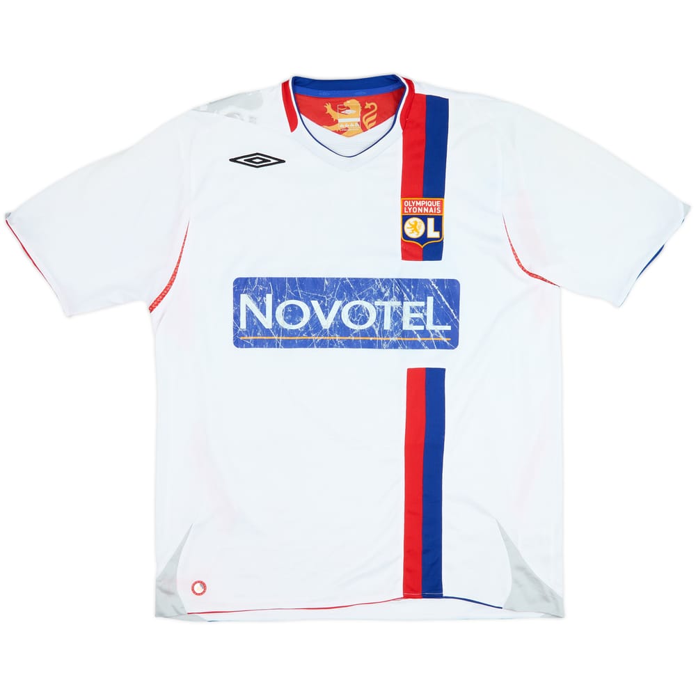 2006-08 Lyon Home Shirt - 4/10 - (XL)