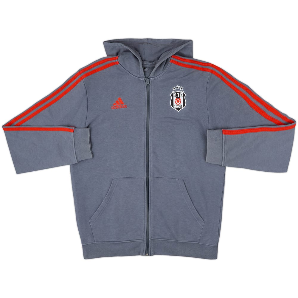 2021-22 Besiktas adidas Hooded Sweat Top - 9/10 - (M)