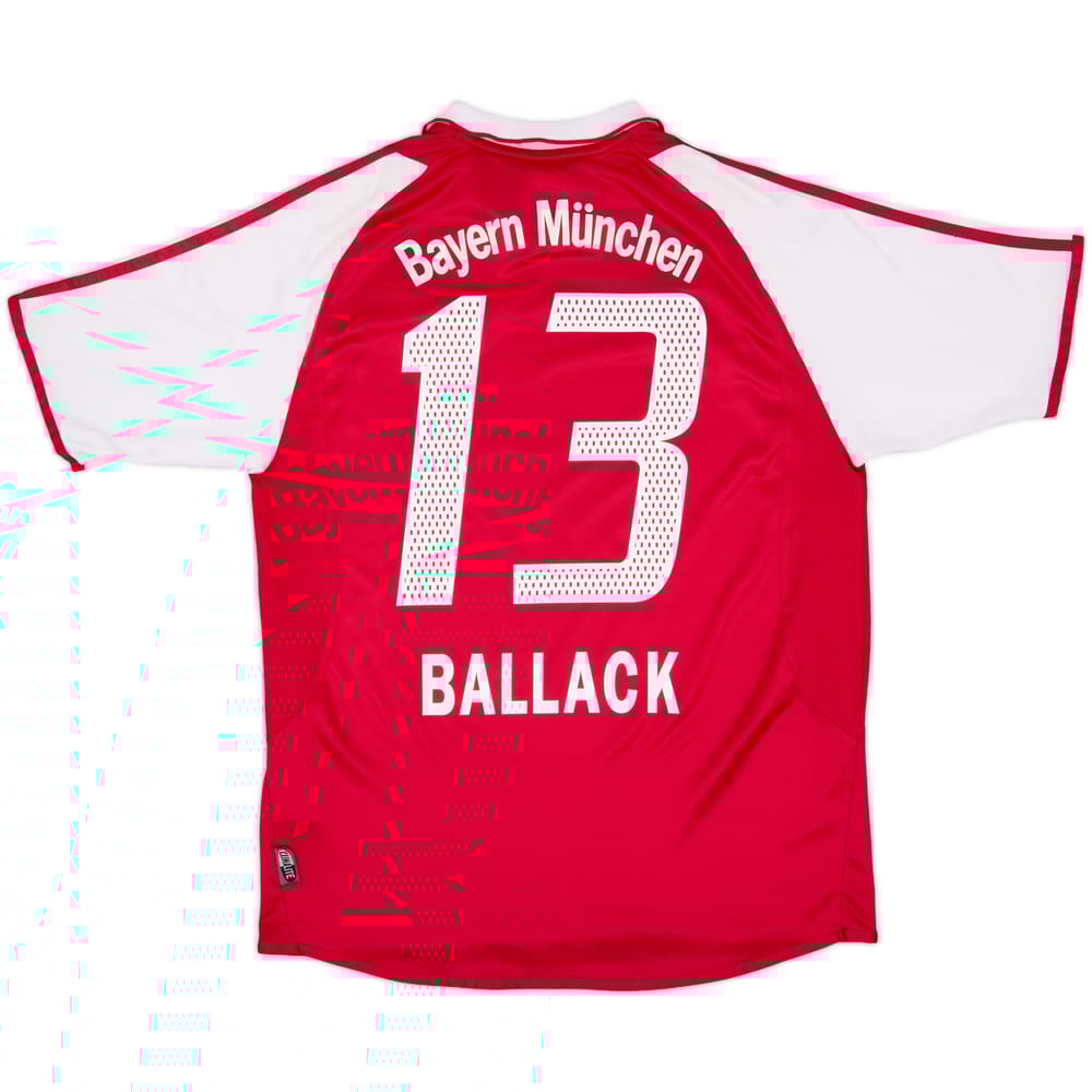 2003-04 Bayern Munich Home Shirt Ballack #13 - 7/10 - (XL.Boys)