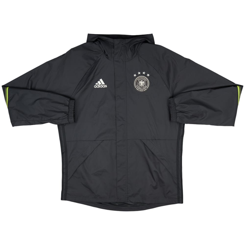 2015-16 Germany adidas Hooded Rain Jacket - 9/10 - (L)