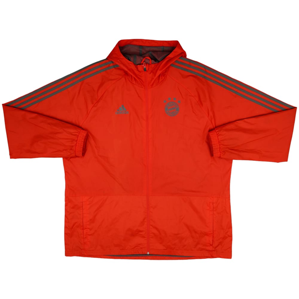 2018-19 Bayern Munich adidas Hooded Rain Jacket - 7/10 - (XXL)