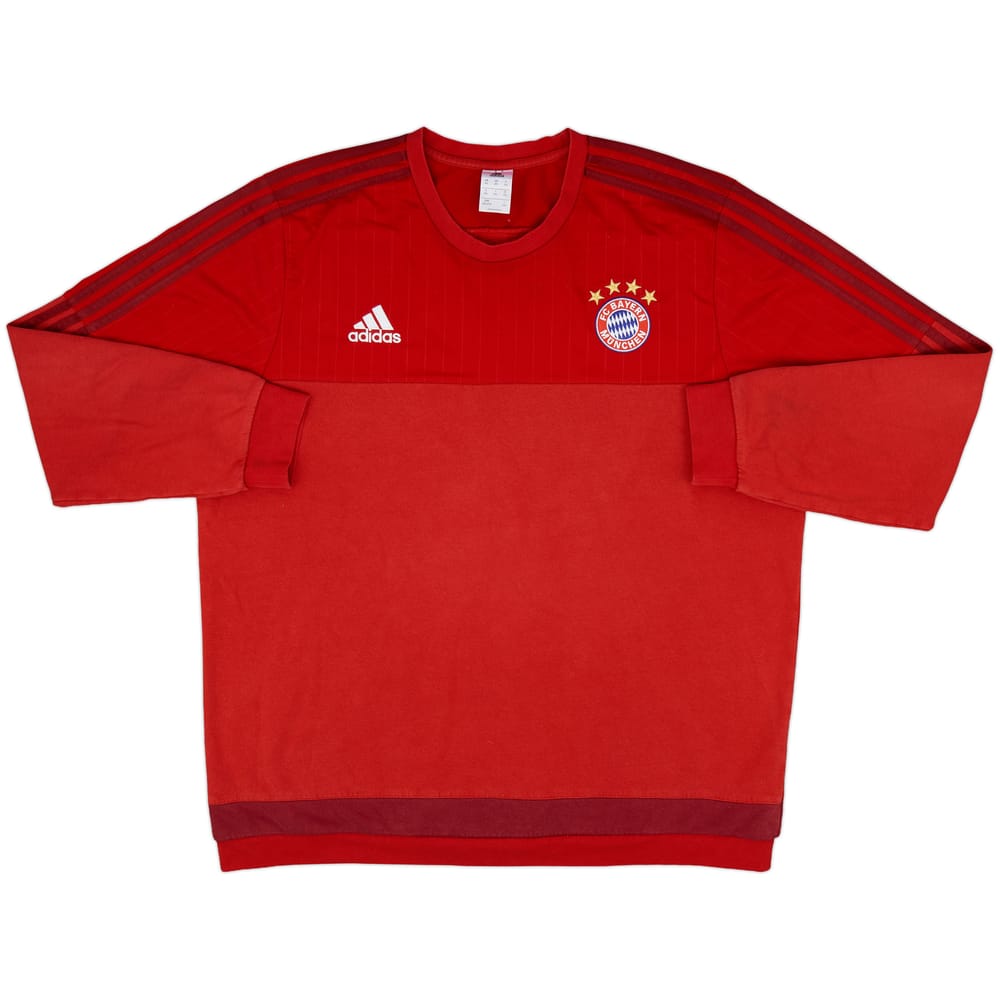 2015-16 Bayern Munich adidas Sweat Top - 7/10 - (XXL)