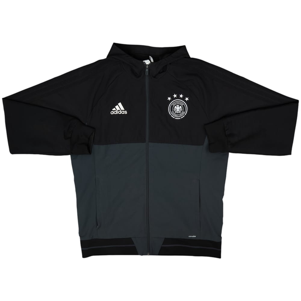2016-17 Germany adidas Hooded Track Jacket - 9/10 - (L)