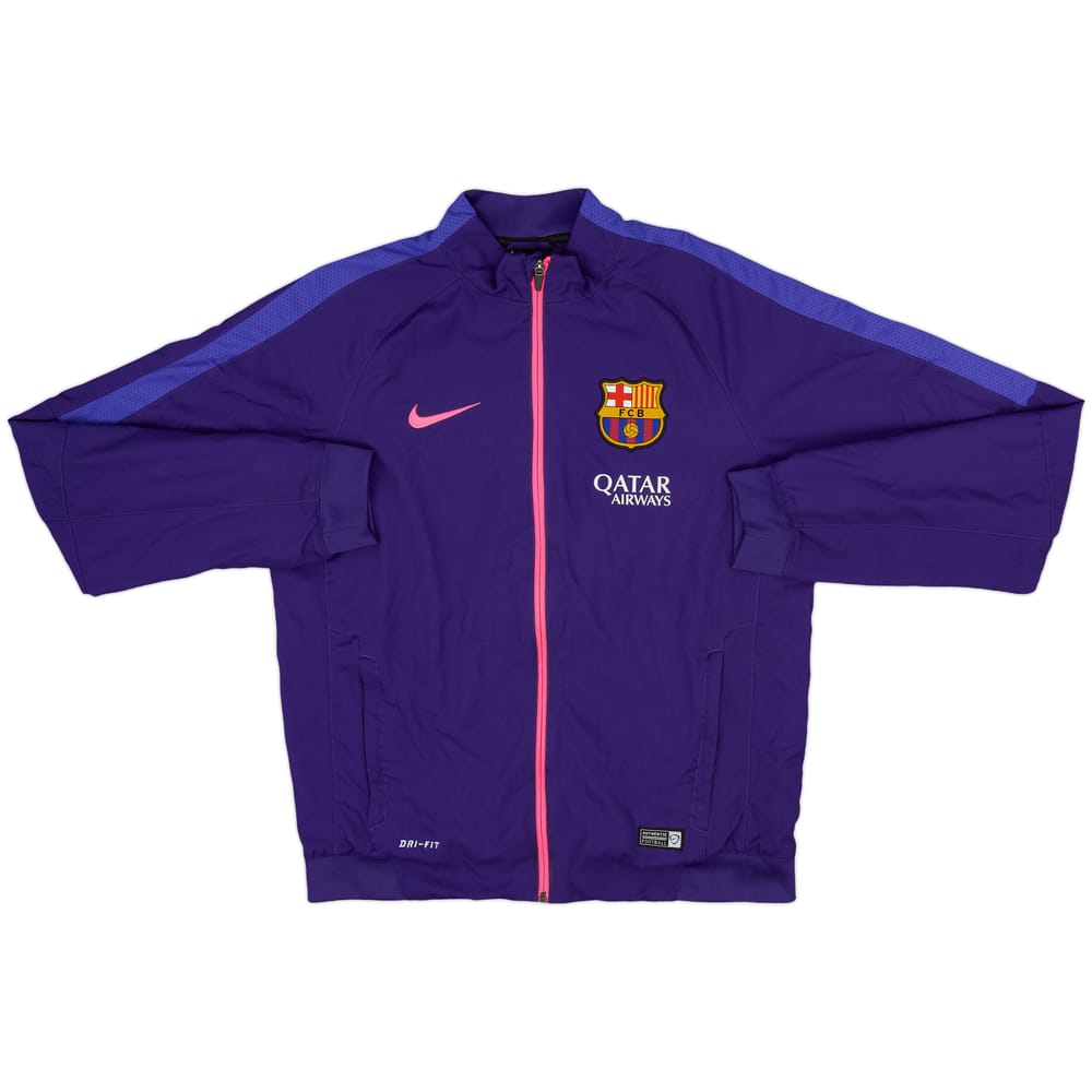 2015-16 Barcelona Nike Track Jacket - 9/10 - (M)