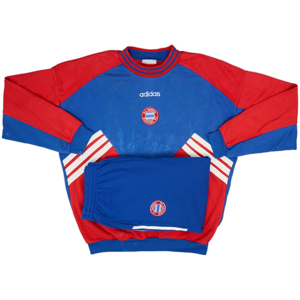 1993-95 Bayern Munich adidas Tracksuit - 6/10 - (M/L)
