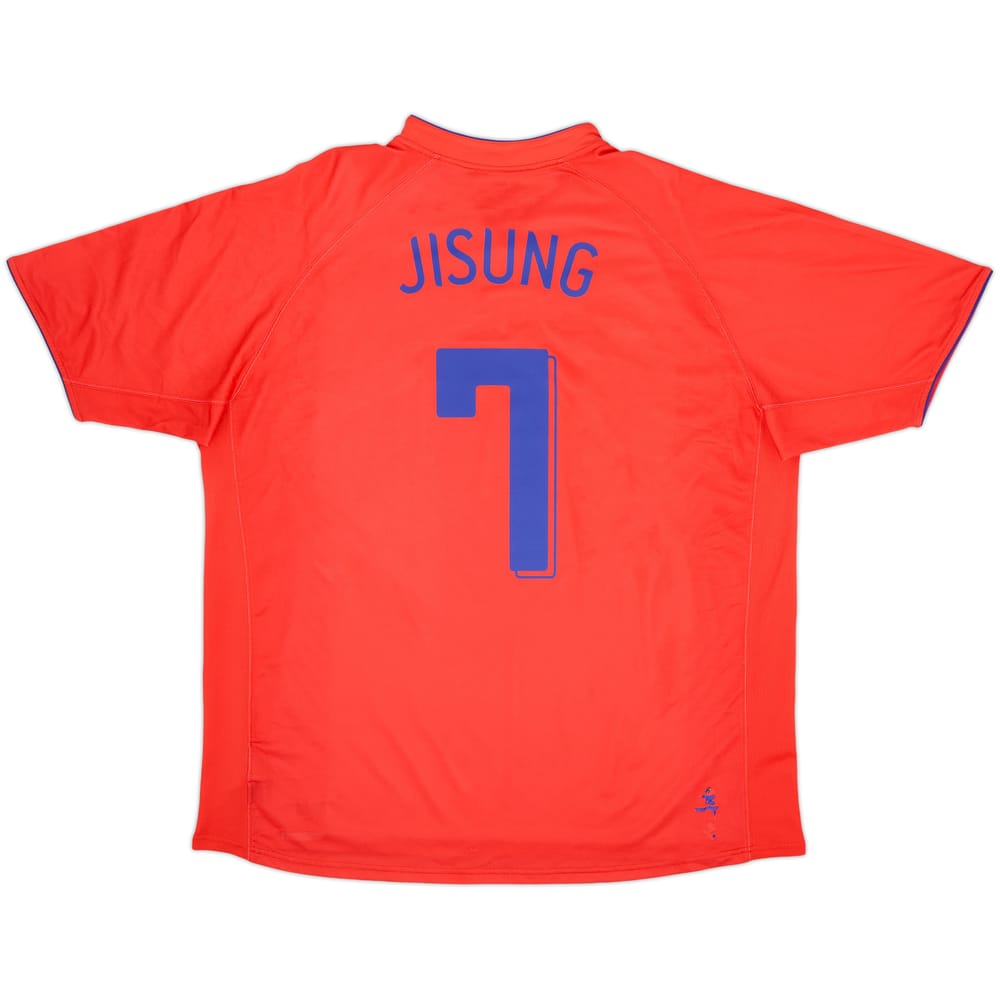 2006-08 South Korea Home Shirt Ji Sung #7 - 6/10 - (3XL)