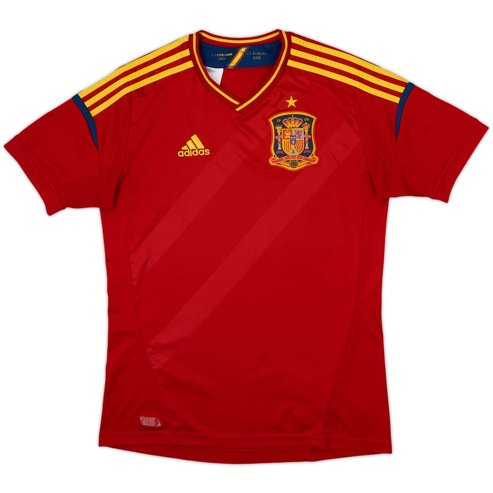 2011-12 Spain Home Shirt - 5/10 - (XL.Boys)