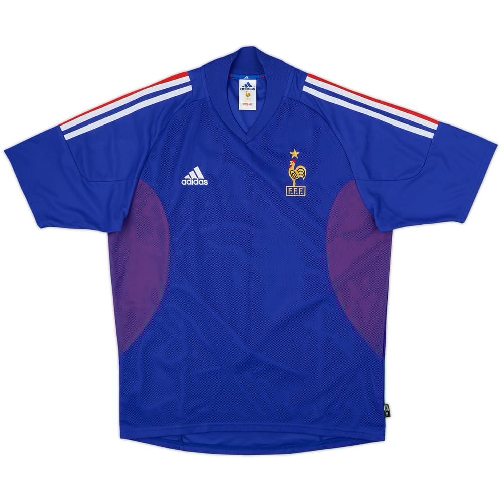 2002-04 France Home Shirt - 5/10 - (M)