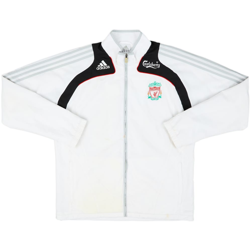 2008-09 Liverpool adidas Track Jacket - 7/10 - (L/XL)