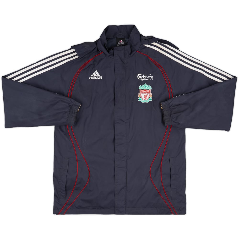 2006-07 Liverpool adidas Rain Coat - 6/10 - (S)