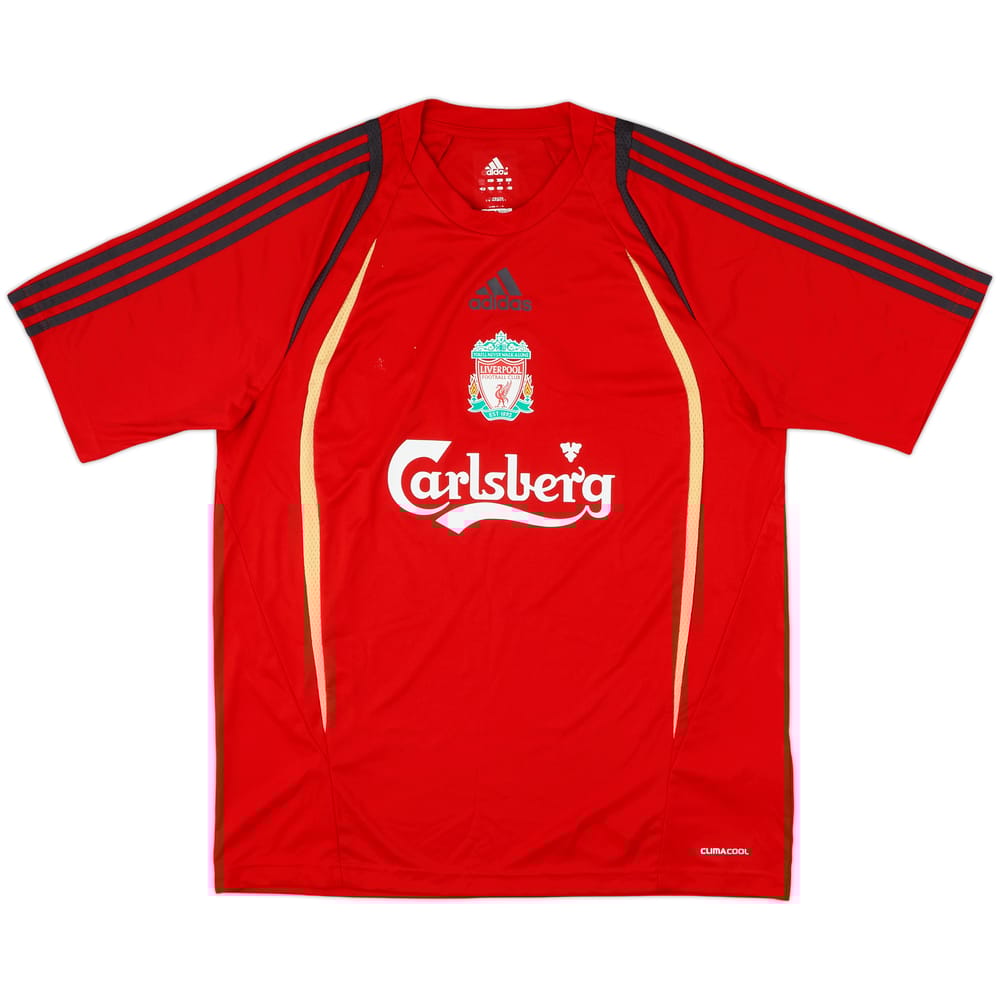 2009-10 Liverpool adidas Training Shirt - 7/10 - (L)
