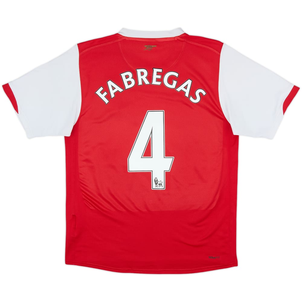 2006-08 Arsenal Home Shirt Fabregas #4 - 7/10 - (S)