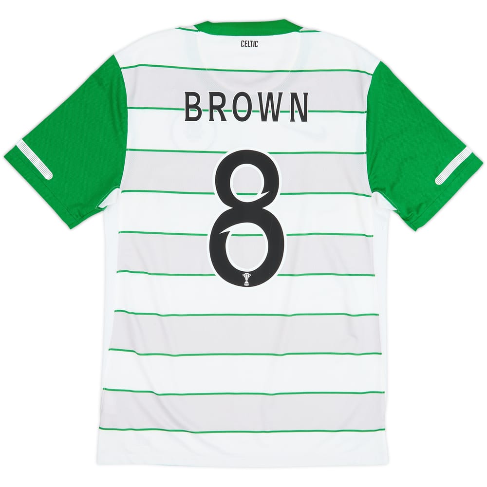 Camiseta de visitante del Celtic 2011-12 Marrón #8 - 9/10 - (S)
