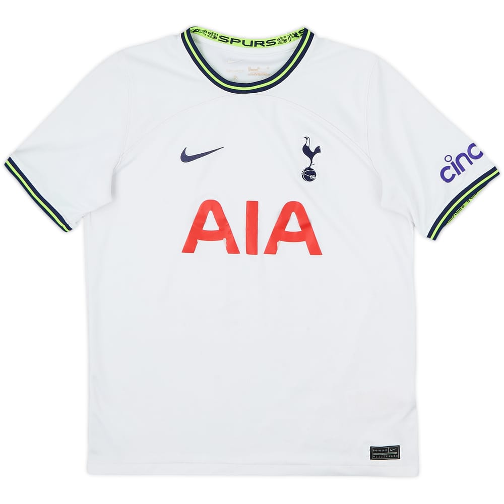 2022-23 Tottenham Home Shirt - 5/10 - (XL.Boys)