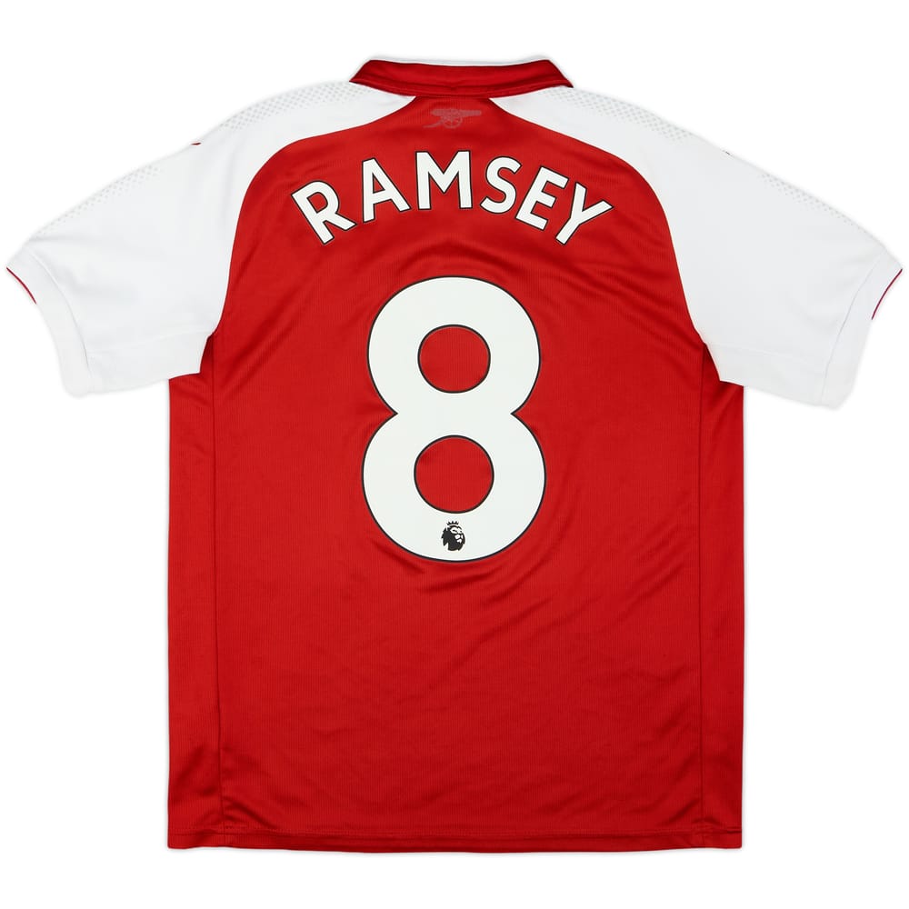 2017-18 Arsenal Home Shirt Ramsey #8 - 7/10 - (L.Boys)