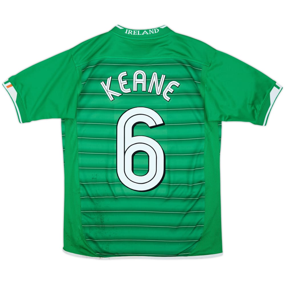 2003-04 Ireland Home Shirt Keane #6 - 6/10 - (XL.Boys)