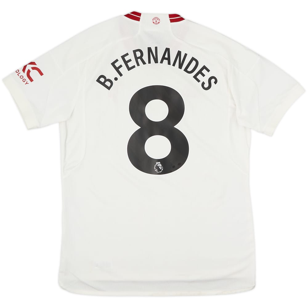 2023-24 Manchester United Third Shirt B.Fernandes #8 - 8/10 - (L)