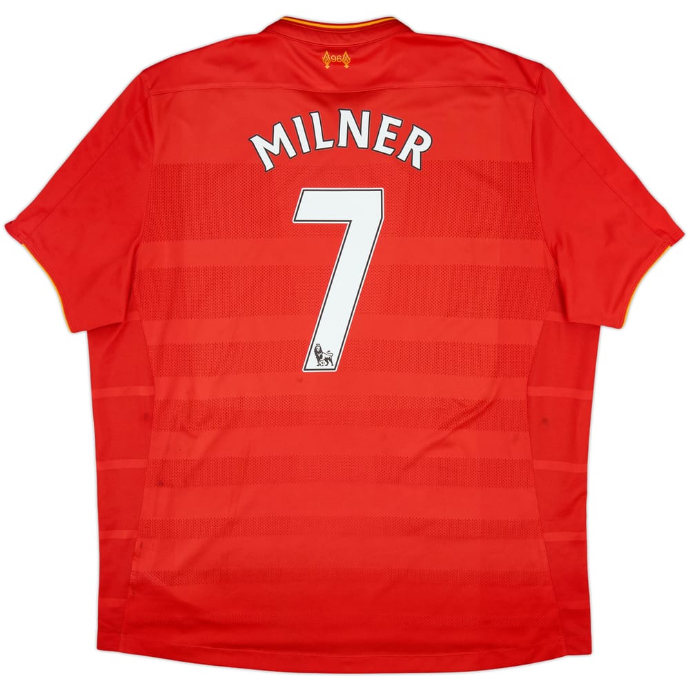 2016-17 Liverpool Home Shirt Milner #7 - 7/10 - (XXL)