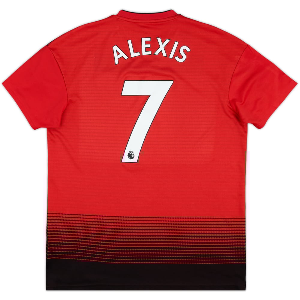 2018-19 Manchester United Home Shirt Alexis #7 - 9/10 - (L)