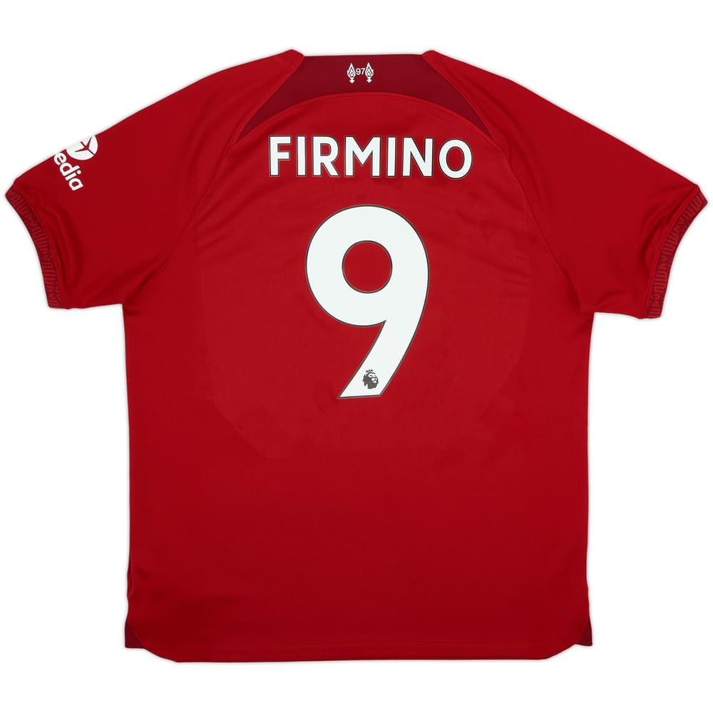 2022-23 Liverpool Camiseta Local Firmino #9 - 10/10 - (L)