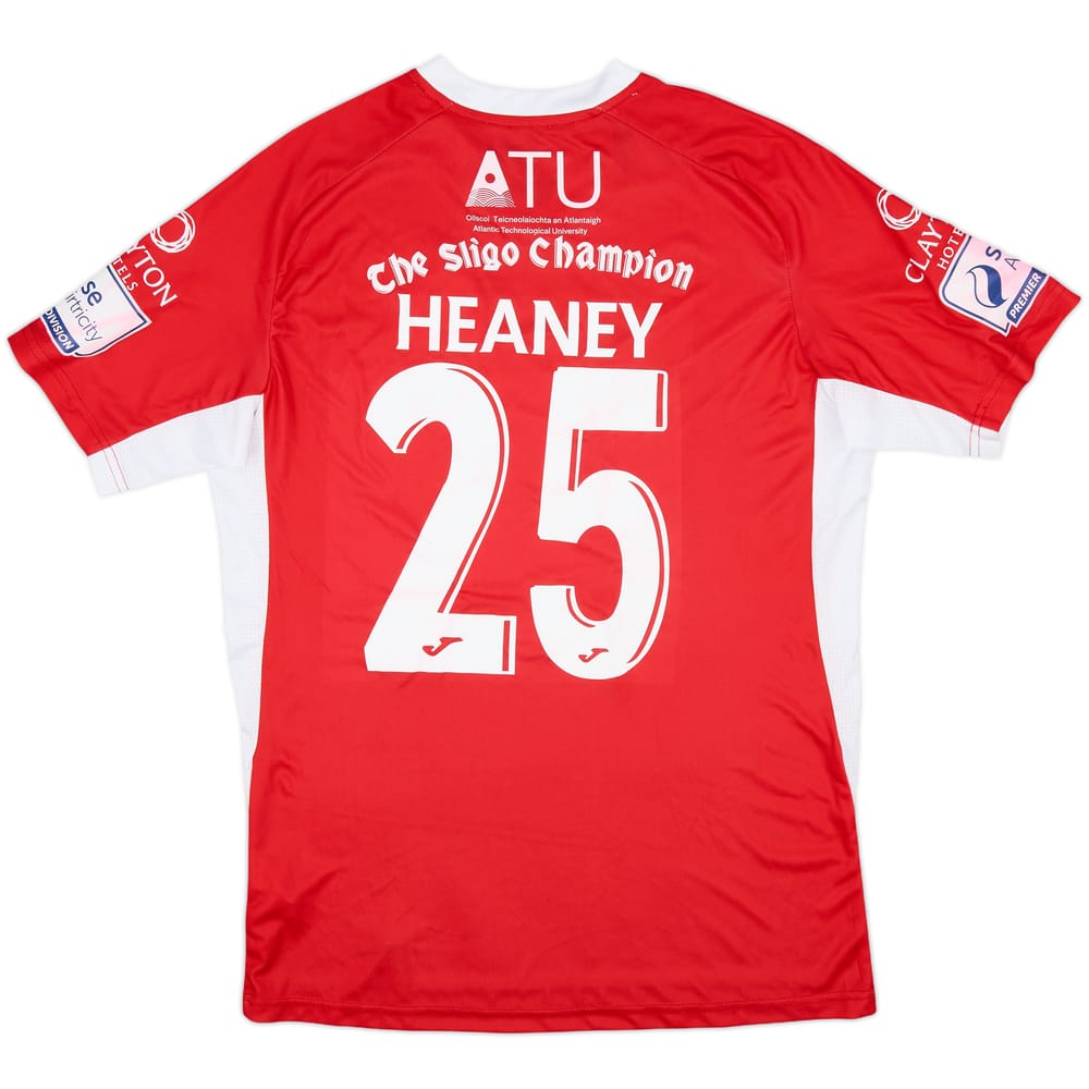 2021-22 Sligo Rovers Home Shirt Heaney #25 (M)