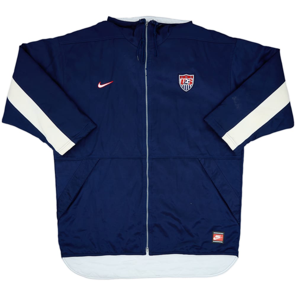 1998-99 USA Nike Padded Bench Coat - 6/10 - (XL)