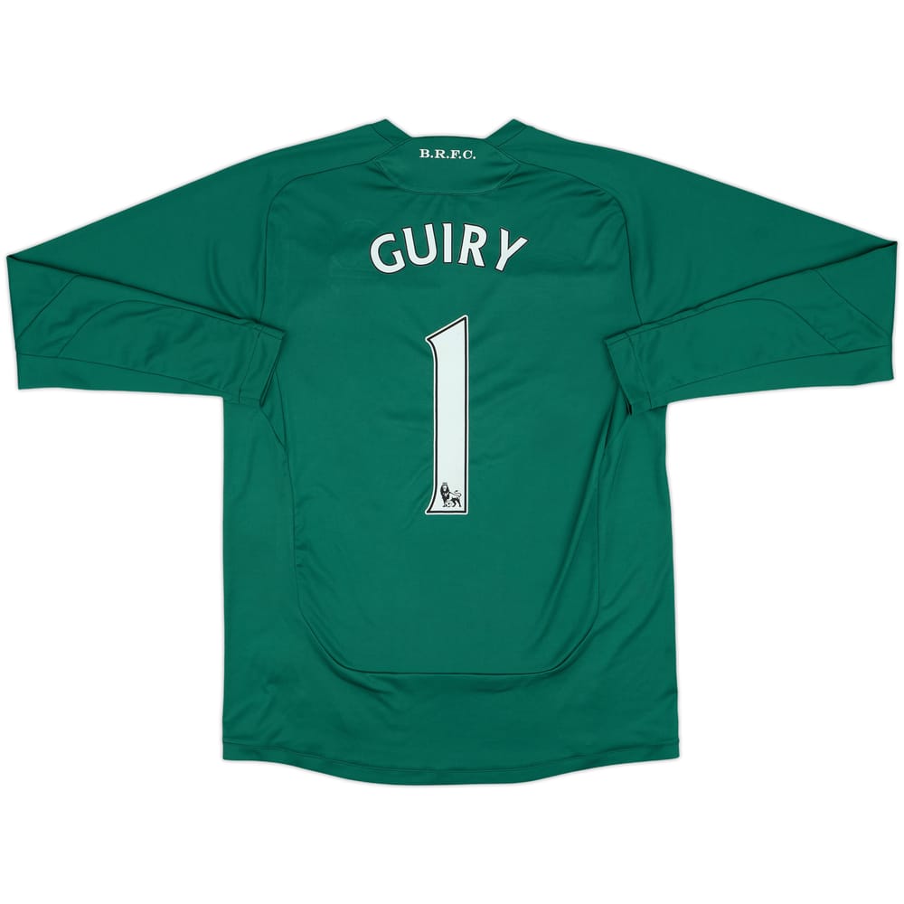 2009-10 Blackburn GK Shirt Guiry #1 - 8/10 - (M)