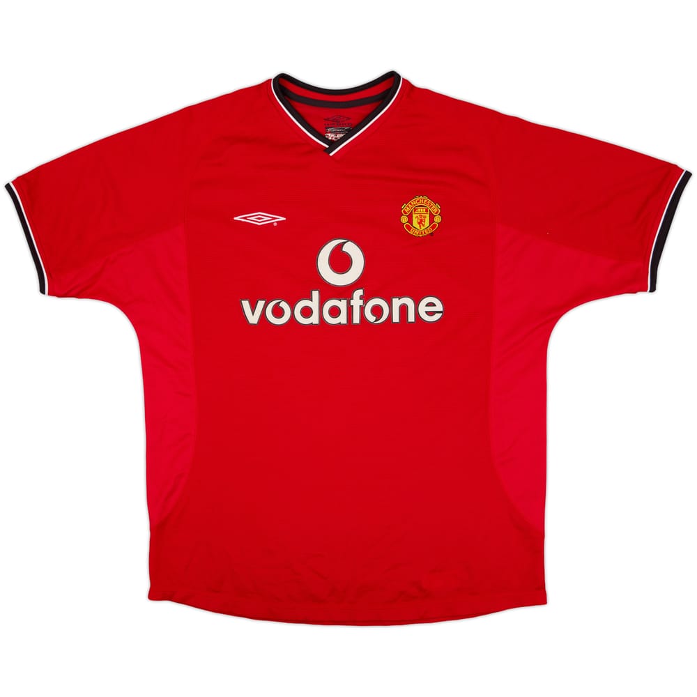 2000-02 Manchester United Home Shirt - 5/10 - (L)