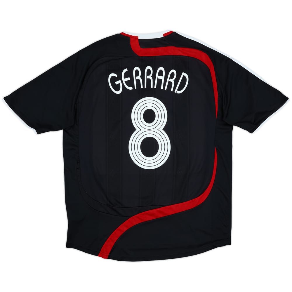 2007-08 Liverpool Third Shirt Gerrard #8 - 6/10 - (L)