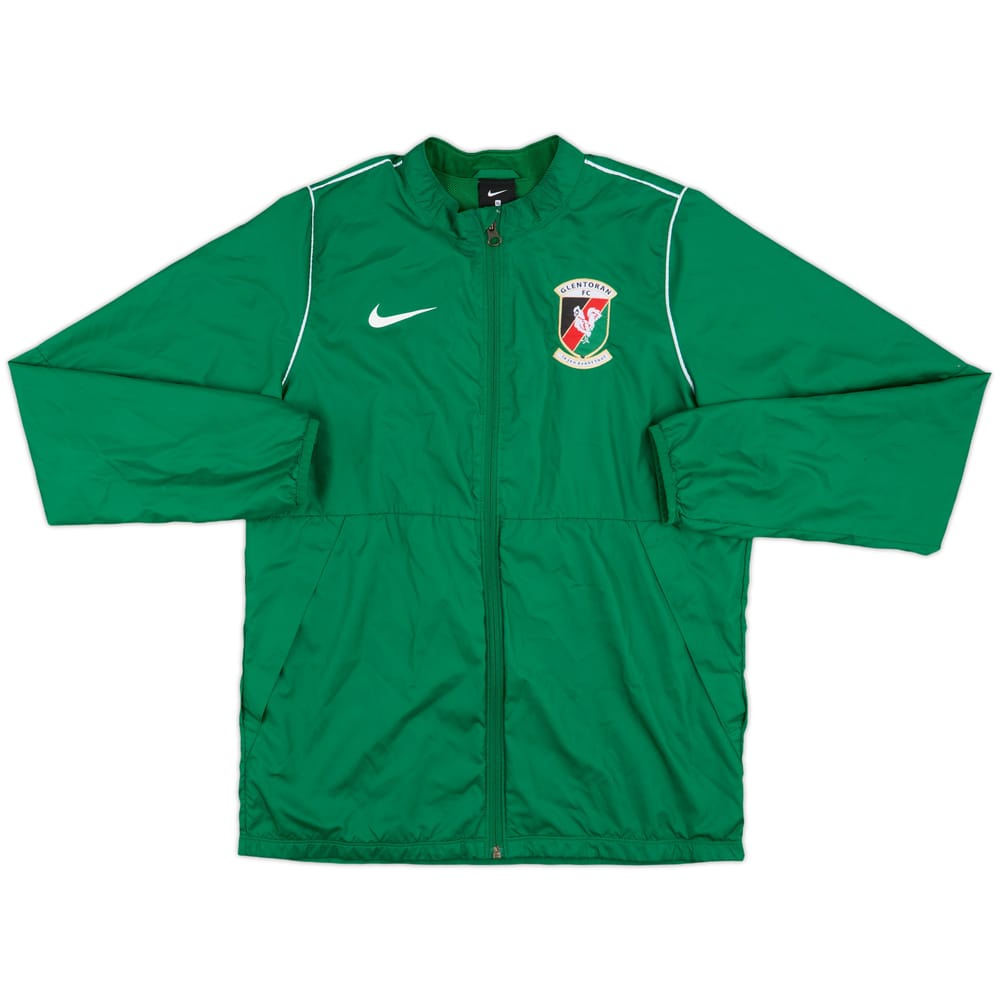 2021-22 Glentoran Nike Track Jacket - 9/10 - (XL.Boys)