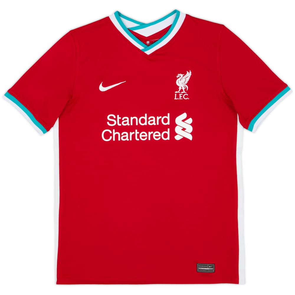 2020-21 Liverpool Home Shirt - 8/10 - (L.Boys)