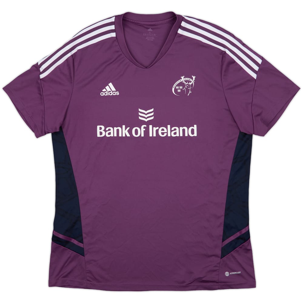 2022-23 Munster Rugby adidas Training Shirt - 6/10 - (XL)