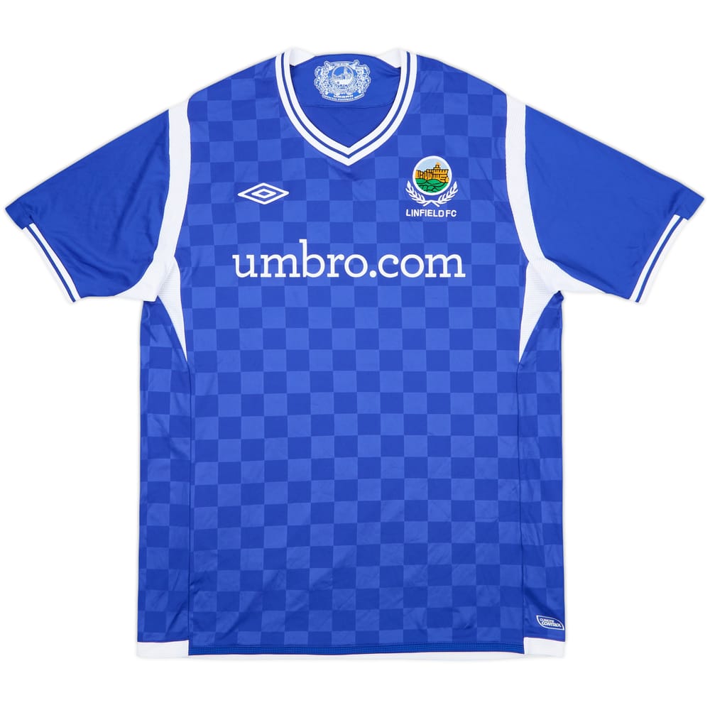 2010-11 Linfield Home Shirt - 8/10 - (M)