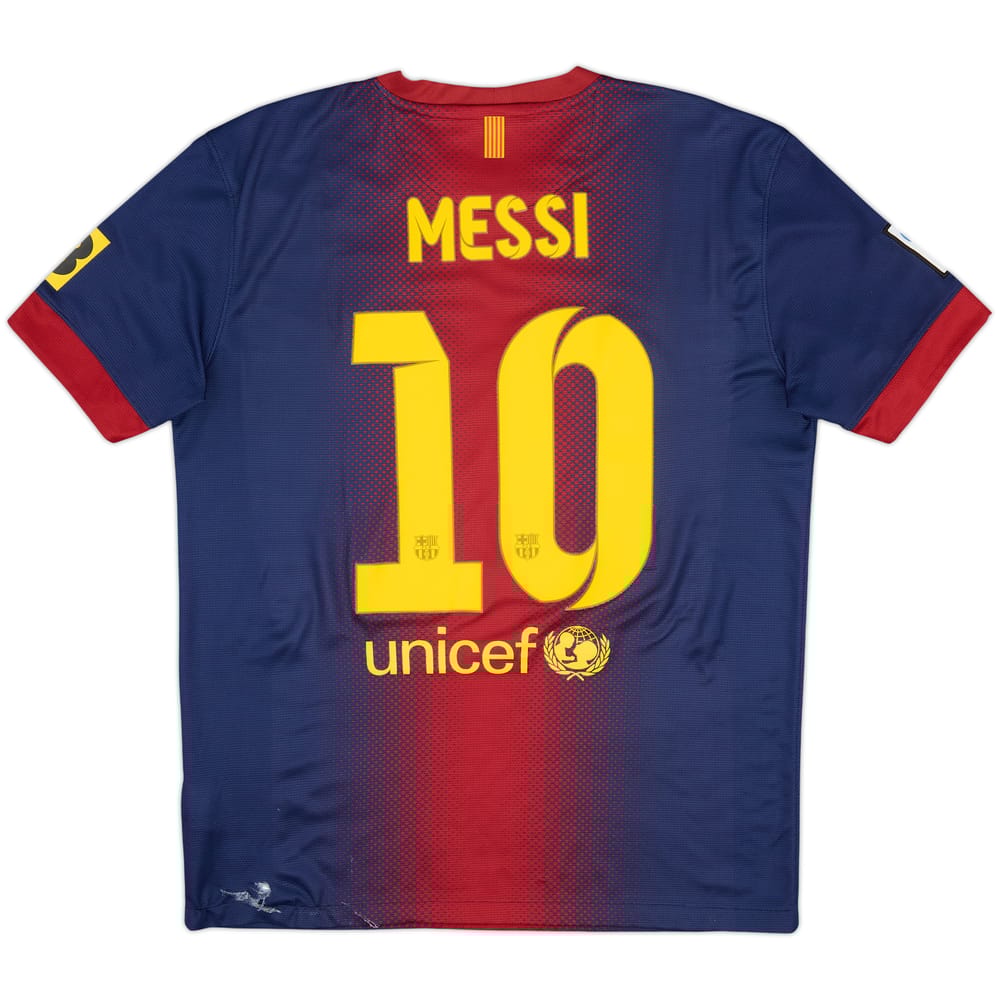 2012-13 Barcelona Camiseta Local Messi #10 - 4/10 - (M)