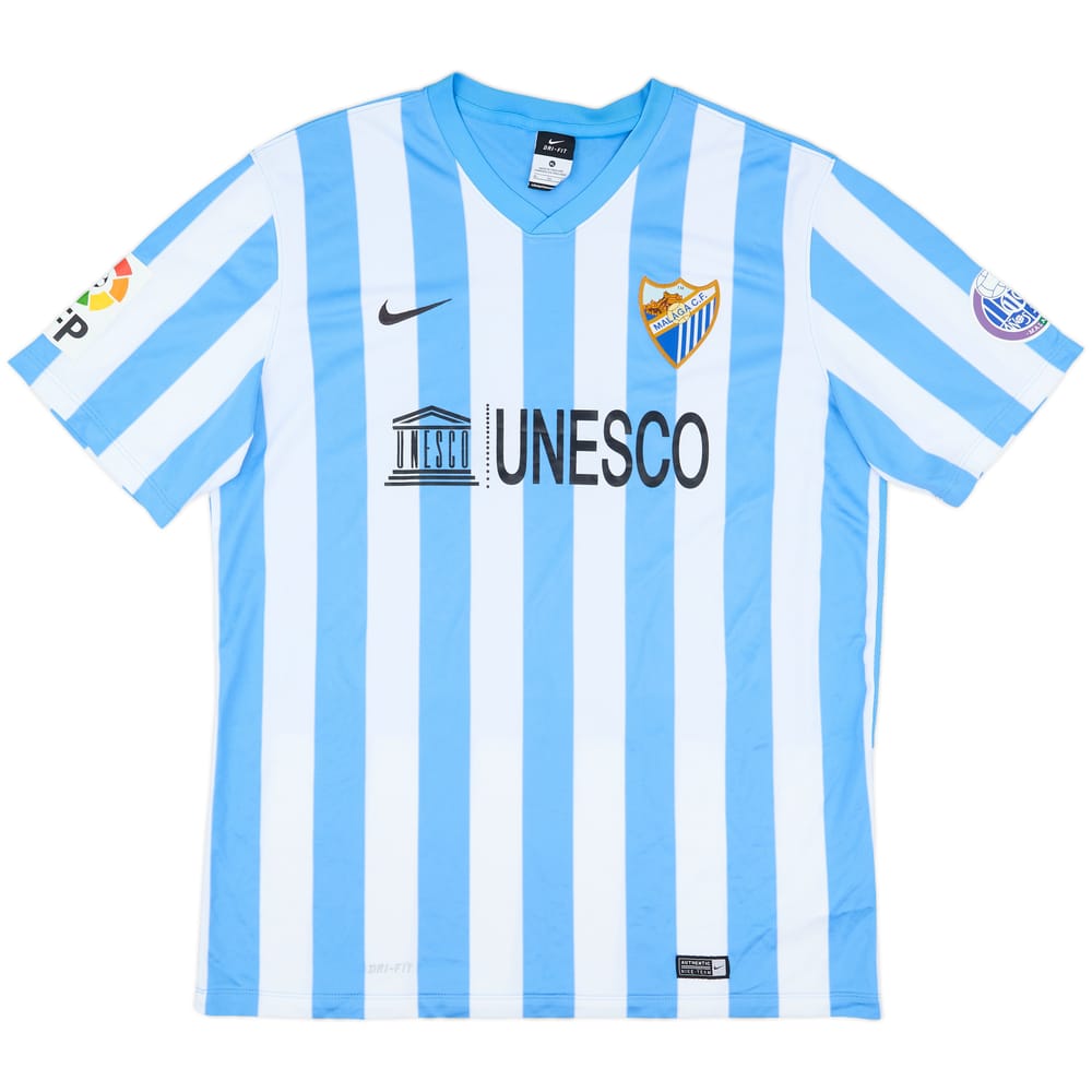 2014-15 Malaga Home Shirt - 7/10 - (XL)