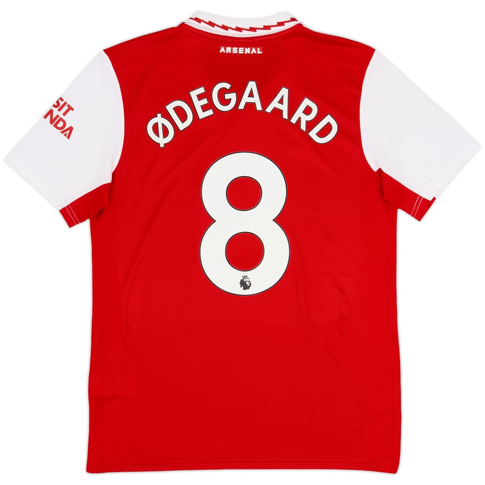 2022-23 Arsenal Home Shirt Odegaard #8 - 8/10 - (M)