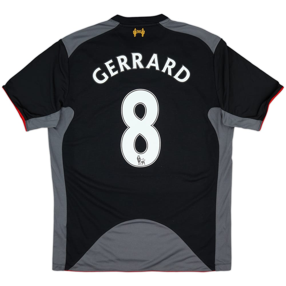 2012-13 Liverpool Away Shirt Gerrard #8 - 6/10 - (L)