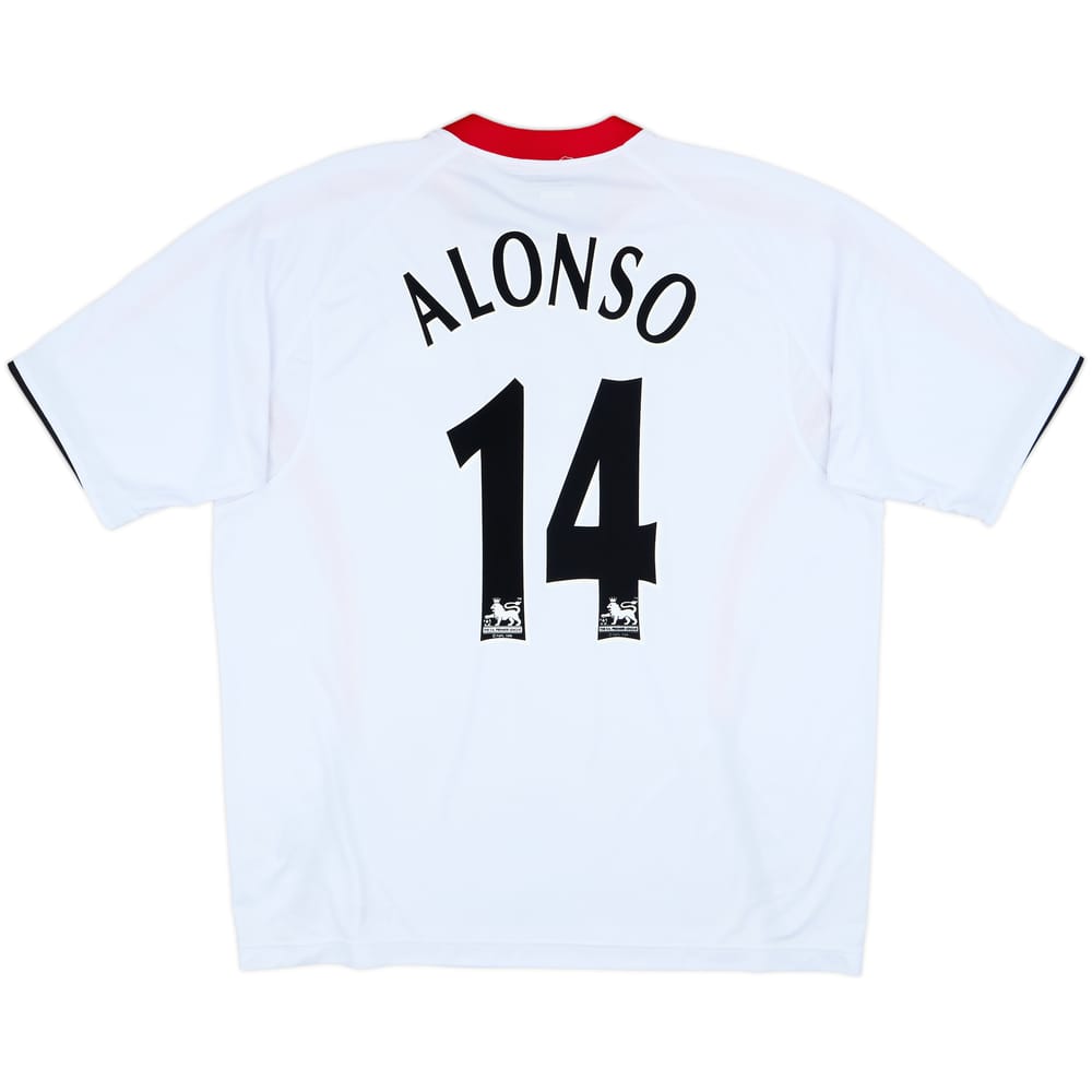 2005-06 Liverpool Camiseta Visitante Alonso #14 - 8/10 - (XL)